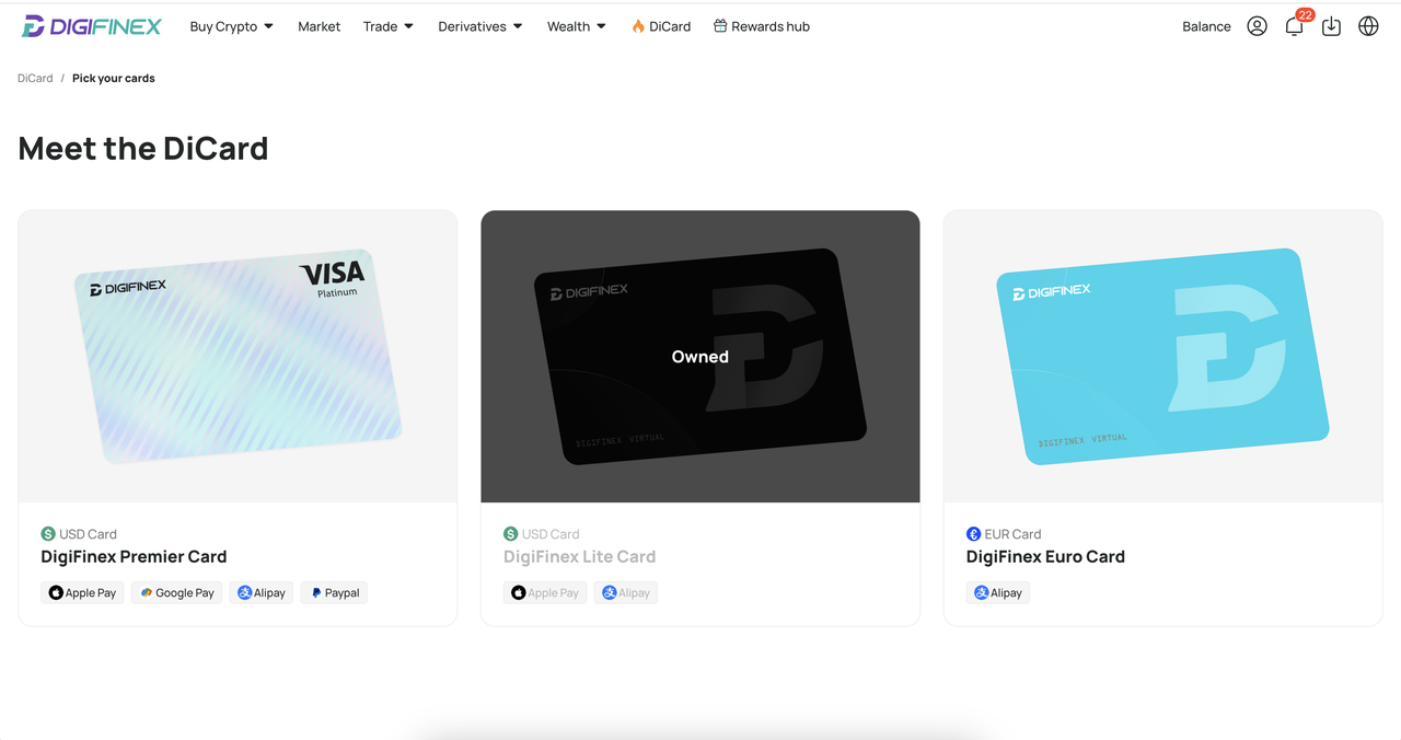 How to Apply for a USD Virtual Card – DigiFinex Help Center